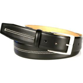 Michael Toschi Mirco Calfskin Belt Black Gent