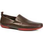 Michael Toschi Onda SE Driving Shoes Chocolate/Red Sole
