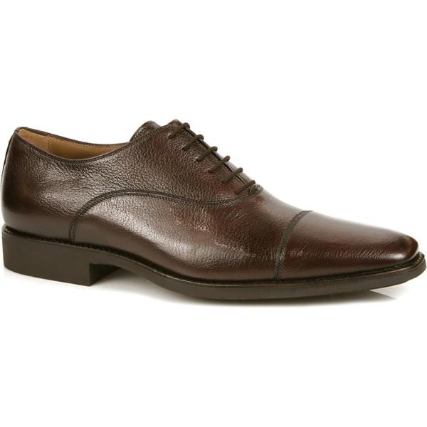 Michael Toschi Pietro Cap Toe Shoes Burgundy