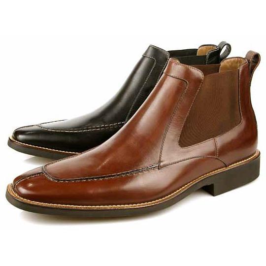 Michael Toschi Romeo Split Toe Boots Old Walnut
