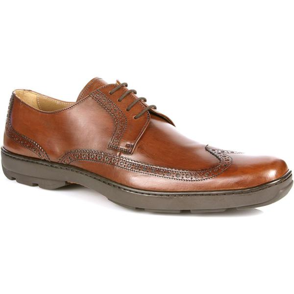 Michael Toschi Swing Lace Wing Tip Brown