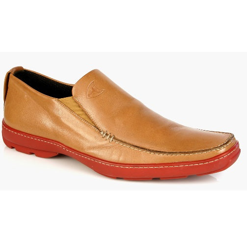 Michael Toschi SUV1 Tan Red Sole