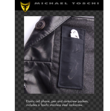 Michael Toschi Zero Leather Jacket