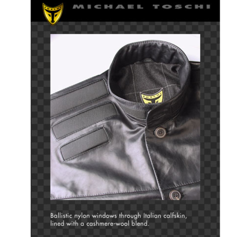Michael Toschi Zero Leather Jacket