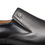 Mezlan Milani Deerskin Cap Toe Loafers Black (Milani)
