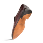 Mezlan Milani Deerskin Cap Toe Loafers Burgundy (Milani)