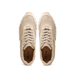 Zelli Milo Suede & Mesh Trainer Sneaker Sand (66-246-SND)