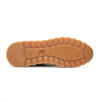 Zelli Milo Suede & Mesh Trainer Sneaker Sand (66-246-SND)