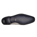 Marco Di Milano Moncalieri Alligator & Cobra Shoes White / Grey