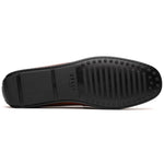 Zelli Monza Hand Burnished Italian Calfskin Driving Loafers Cognac (35-115-CGN)