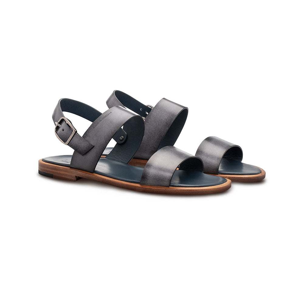 Moreschi 000534C Hand-Dyed Sandals Grey