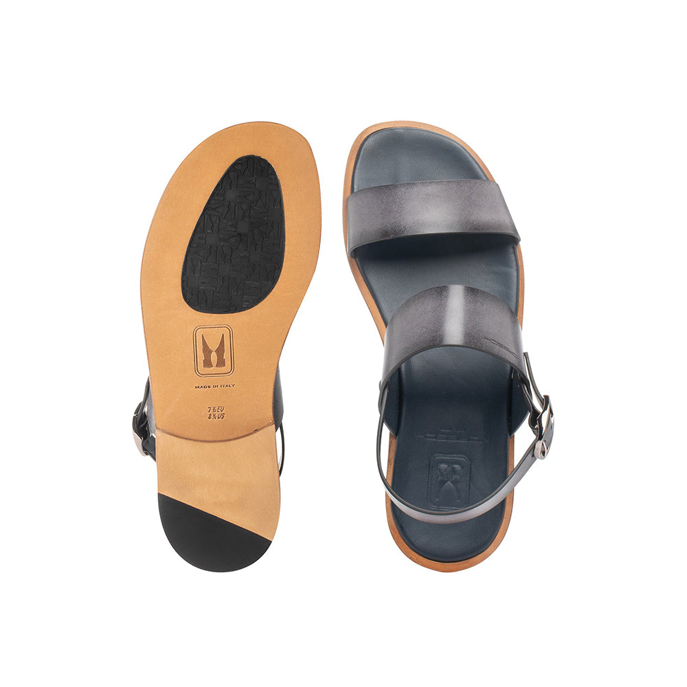 Moreschi 000534C Hand-Dyed Sandals Grey
