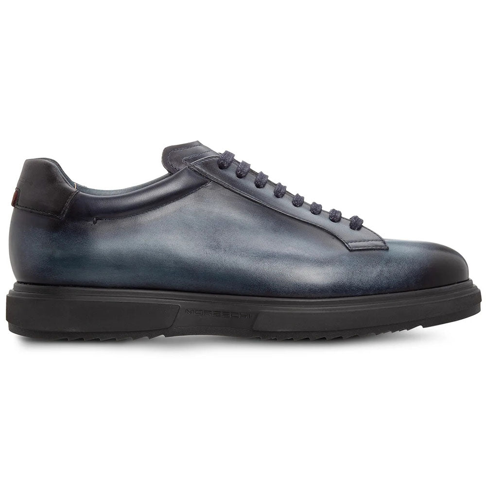 Moreschi 00378101 Leather Sneakers Dark Blue
