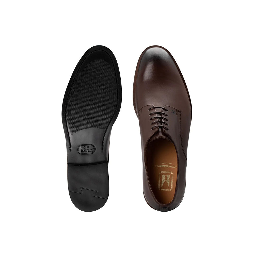 Moreschi 015412C Leather Derby Dark Brown