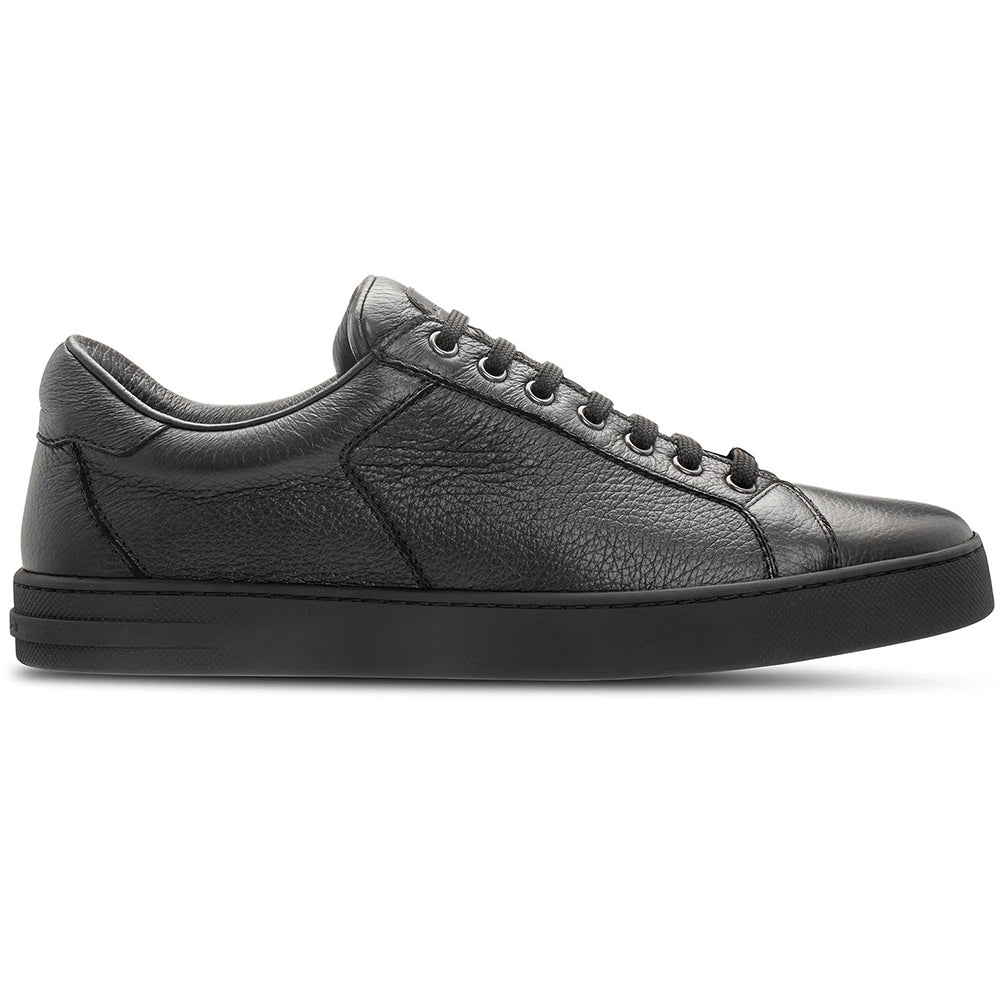 Moreschi 0171000 Deerskin Sneakers Black