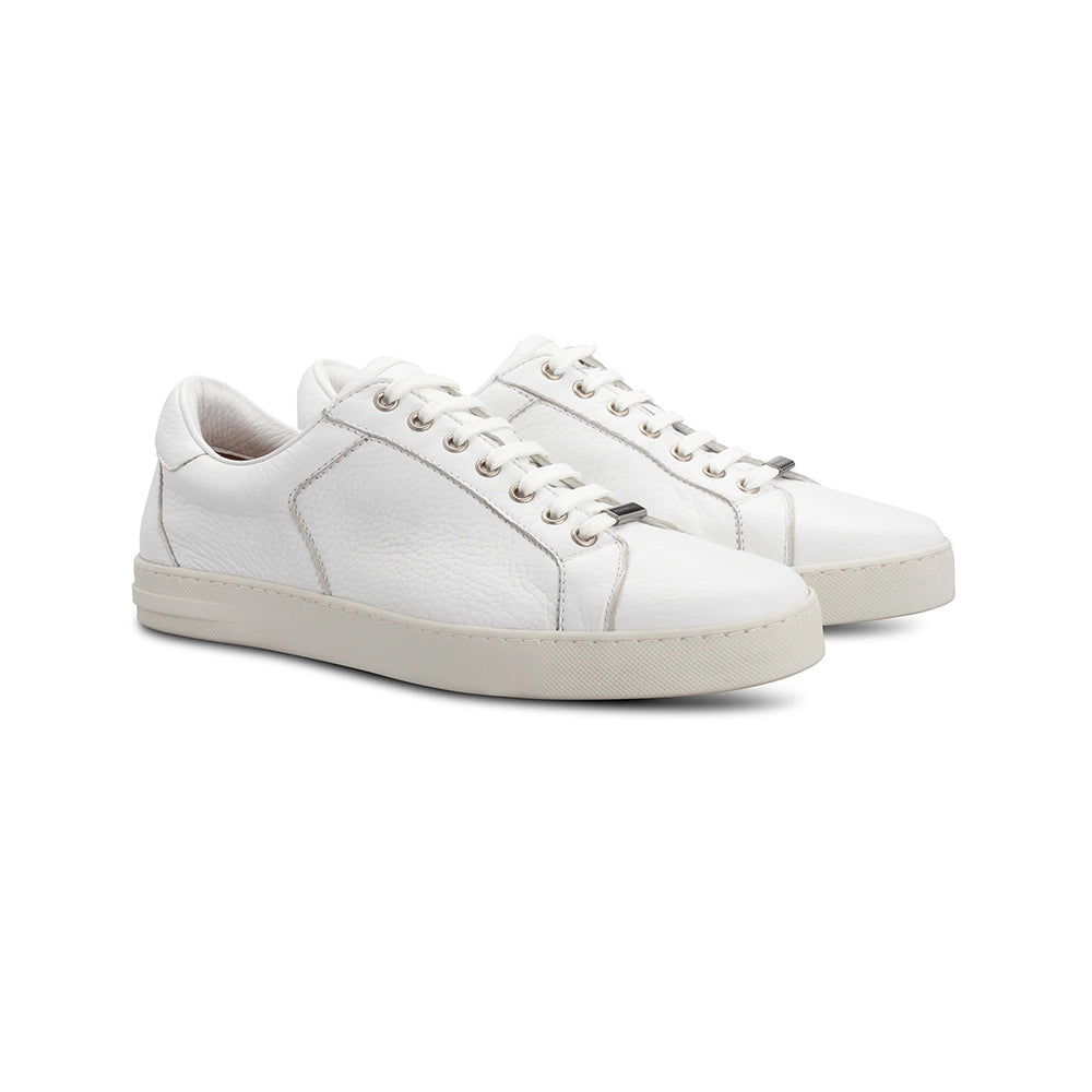 Moreschi 0179990 Deerskin Sneakers White