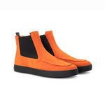 Moreschi 022180C Suede Ankle Boots Orange