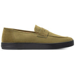 Moreschi 022354U Suede Slip-on Green