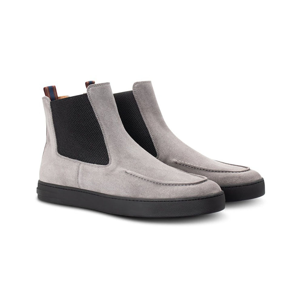 Moreschi 022405C Suede Ankle Boots Grey