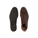 Moreschi Suede Desert Boots Dark Brown Size 10.5