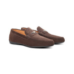 Moreschi 022412C Suede Loafers Brown