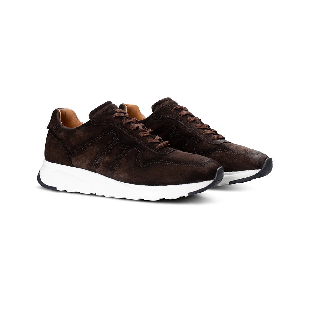 Moreschi 022412C Suede Sneakers Brown