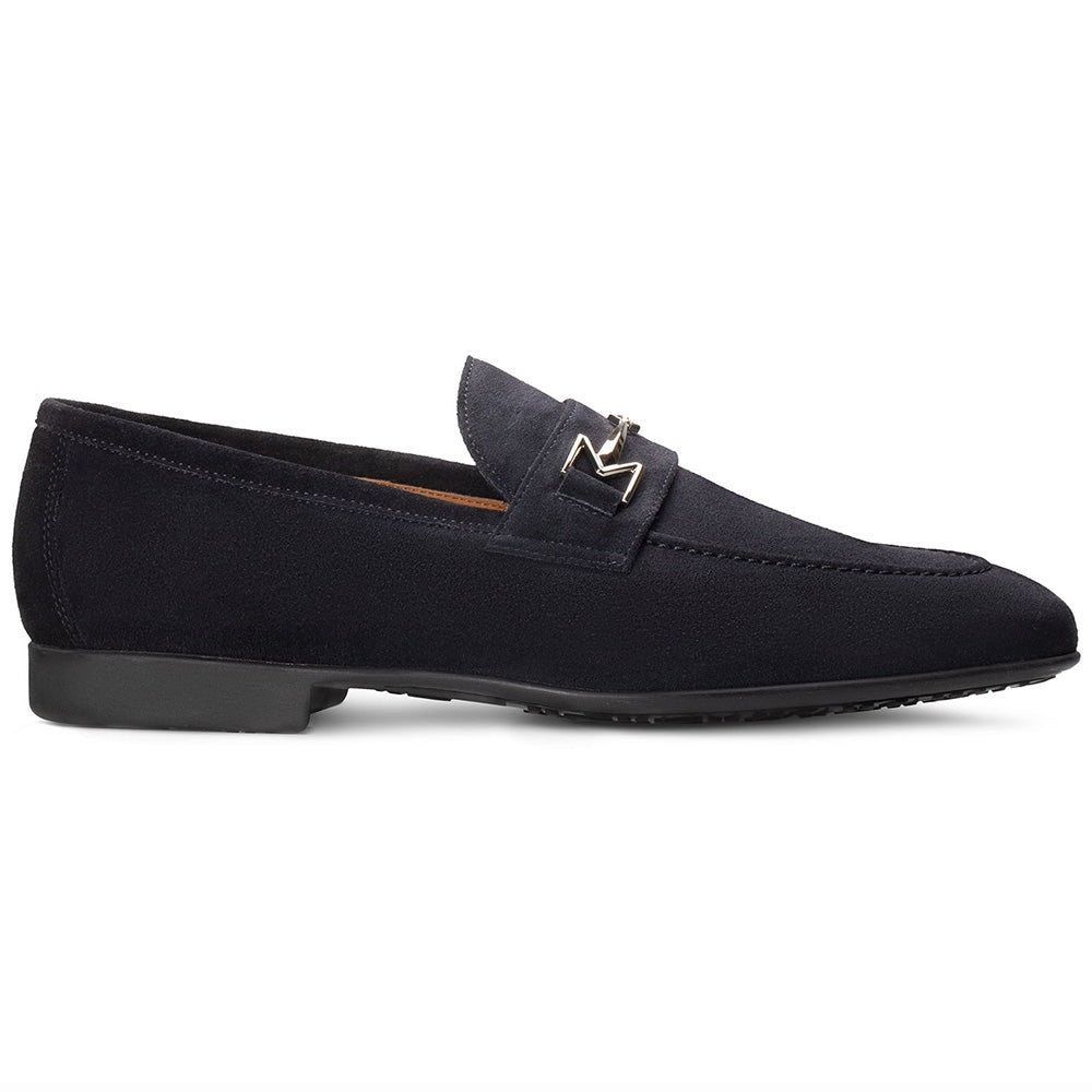 Moreschi 022426C Suede Loafers Black