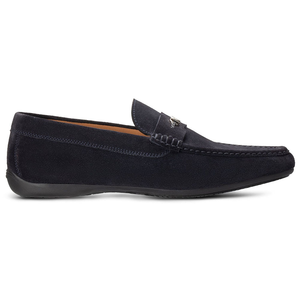 Moreschi 022426C Suede Loafers Black