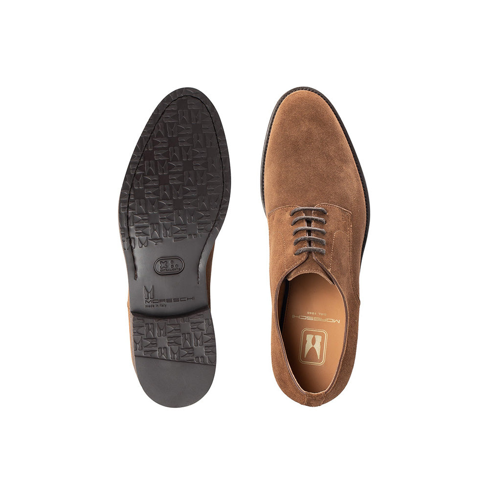 Moreschi 022477C Suede Derby Brown