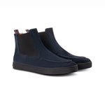 Moreschi 022532C Suede Ankle Boots Blue