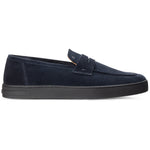 Moreschi 022532C Suede Slip-on Blue
