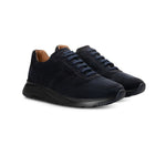 Moreschi 022532C Suede Sneakers Navy Blue