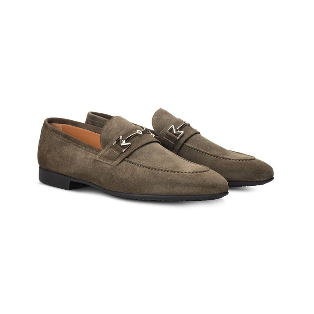Moreschi 0225743 Suede Loafers Green