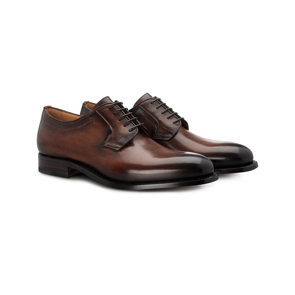 Moreschi 023412C Leather Derby Brown