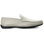 Moreschi 032406C Leather Loafers White