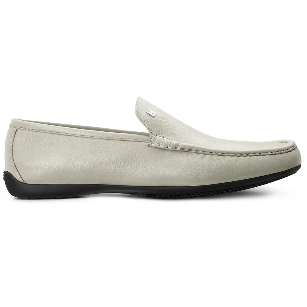 Moreschi 032406C Leather Loafers White