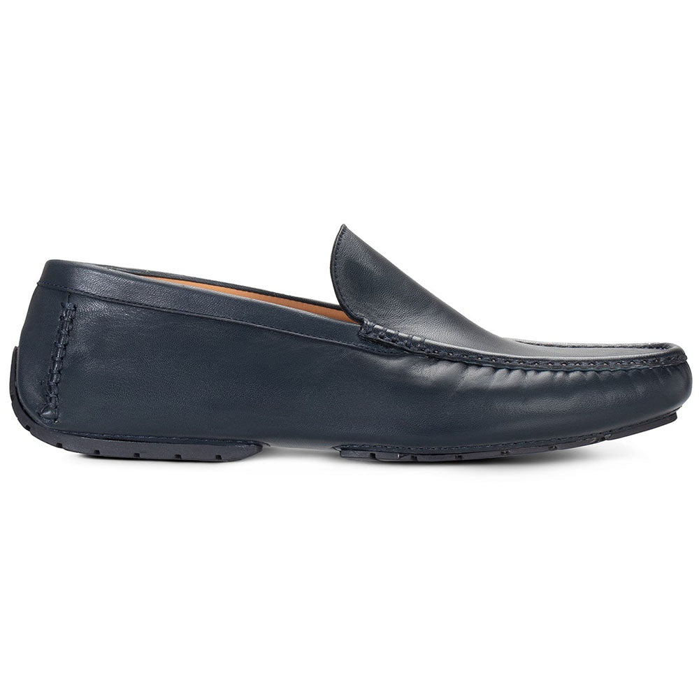 Moreschi 032532C Leather Drivers Navy Blue