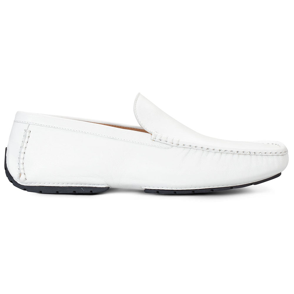 Moreschi 0329990 Leather Drivers White