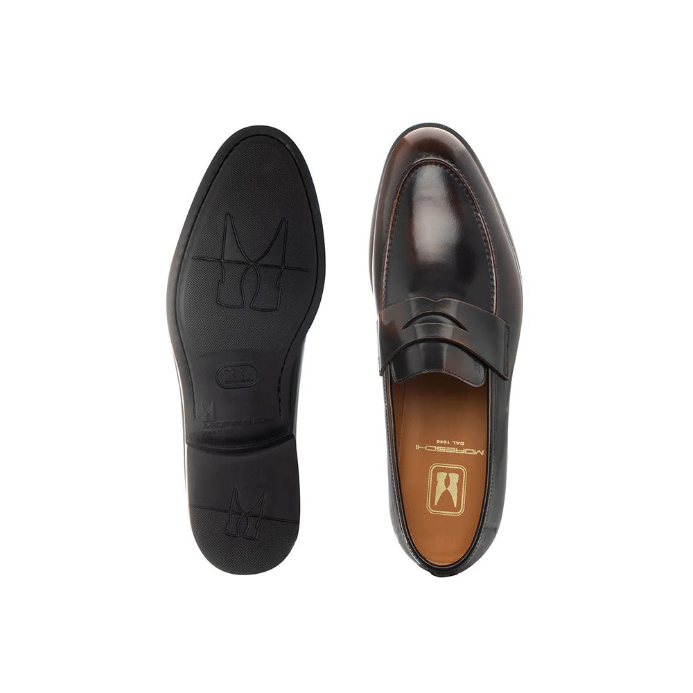 Moreschi 034146C Leather Loafers Brown