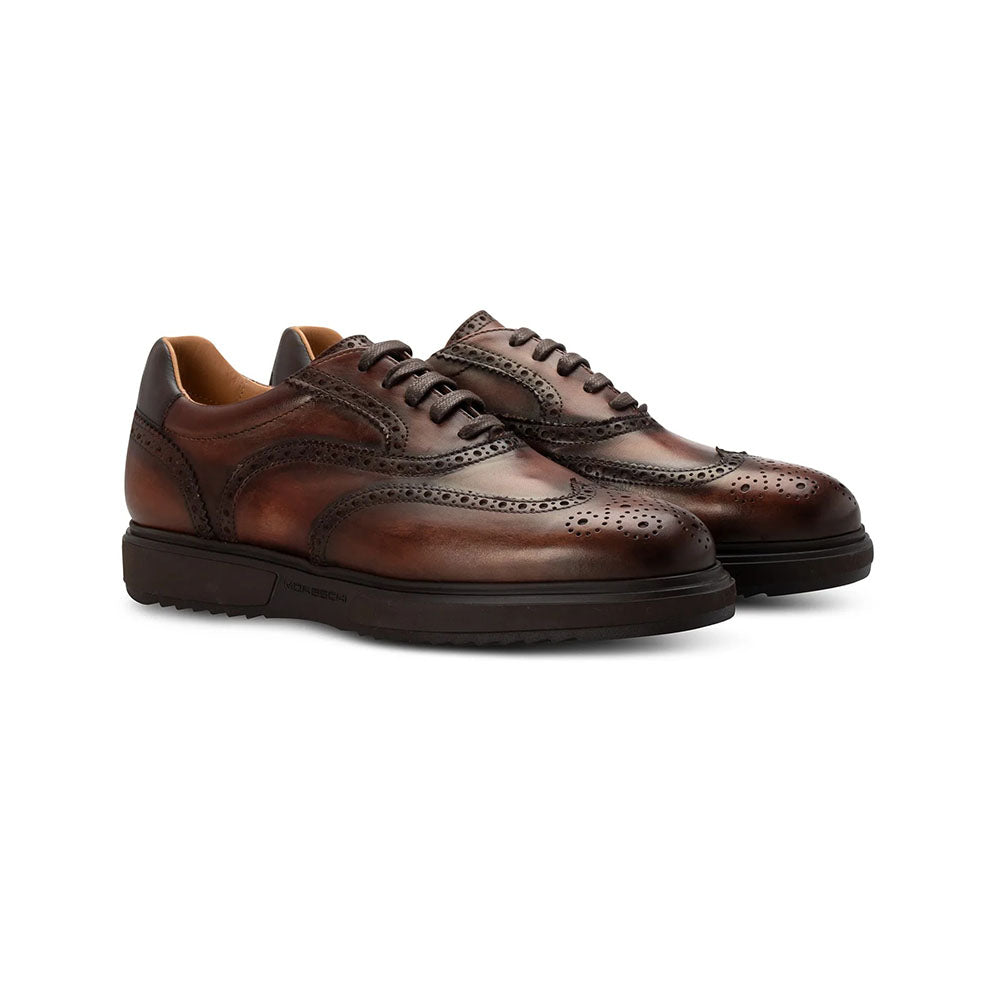 Moreschi 0375101 Leather Sneakers Brown