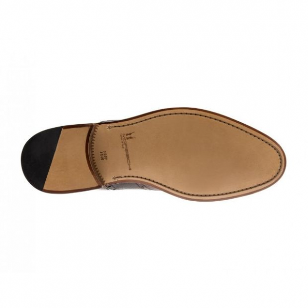 Moreschi 041776D Calfskin & Suede Oxfords Brown