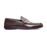 Moreschi 041969D Calfskin Leather Loafers Brown