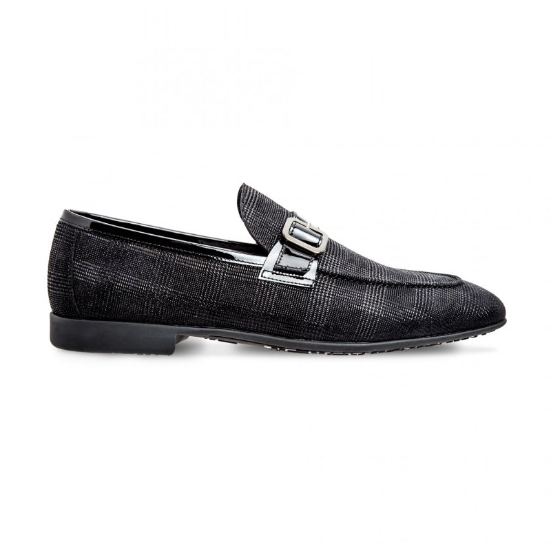 Moreschi 042174F Suede Leather Loafers Black