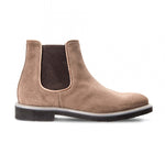 Moreschi 042381B Suede Leather Chelsea boots Beige