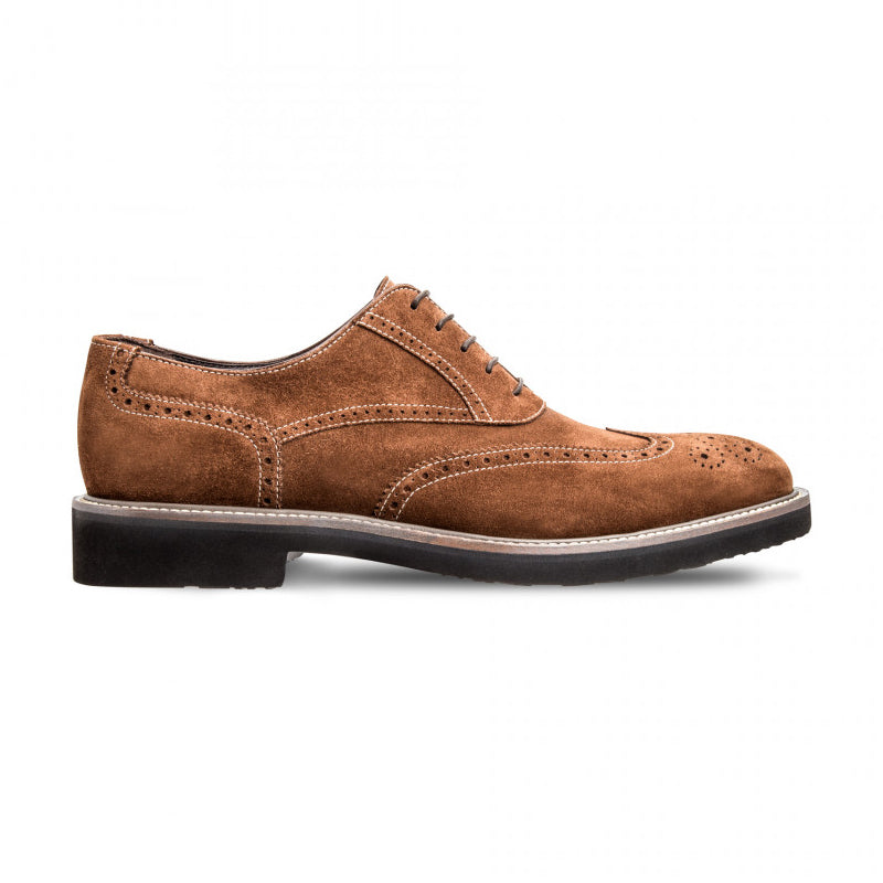 Moreschi 042382BMM Suede Leather Oxfords Brown