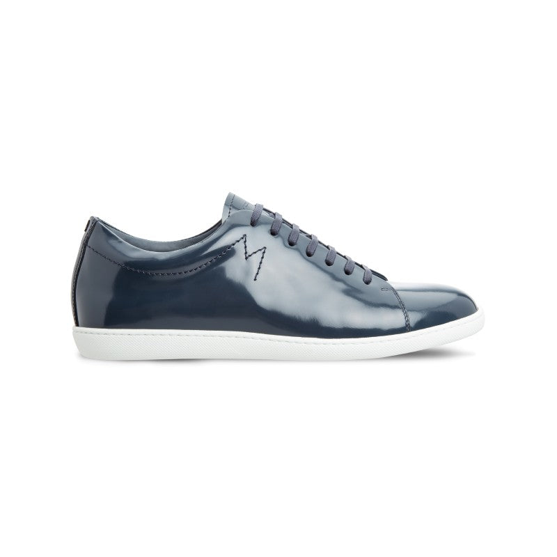 Moreschi 042540B Patent Leather sneakers Dark Blue