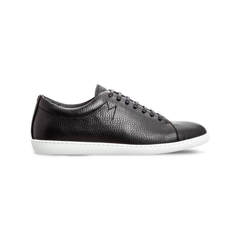 Moreschi 042540C Hammered Leather sneakers Black
