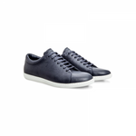 Moreschi 042540E Hammered Leather sneakers Blue (SPECIAL ORDER)