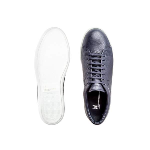 Moreschi 042540E Hammered Leather sneakers Blue (SPECIAL ORDER)