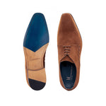 Moreschi 043120B Suede Derby Shoes Light Brown